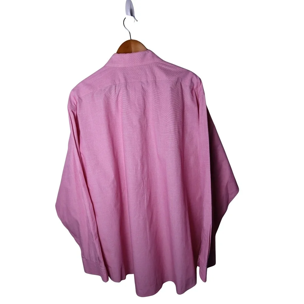 Polo Ralph Lauren Mens XXL Classic Fit Pink Button Down Shirt Long Sleeve Pony